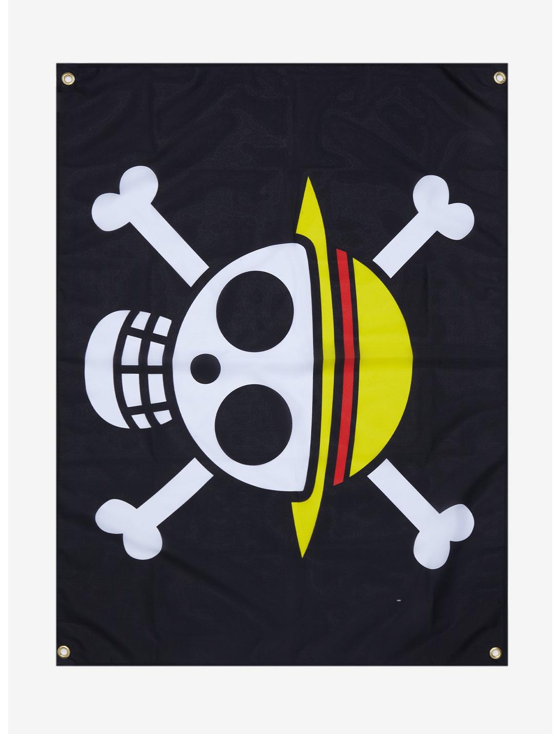 One Piece Straw Hat Pirates Jolly Roger Banner, , hi-res