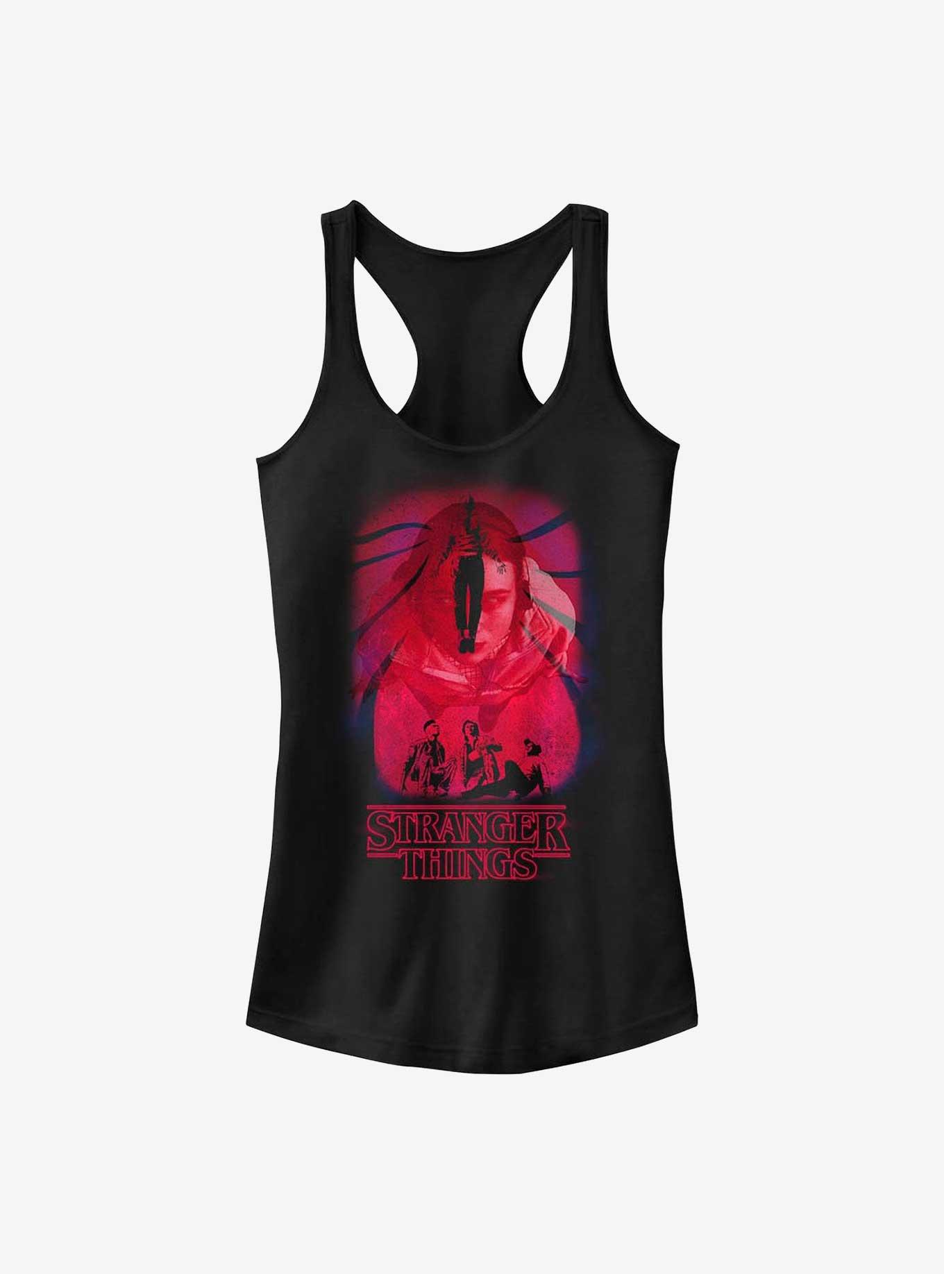 Stranger Things Max Possesed Girls Tank, BLACK, hi-res