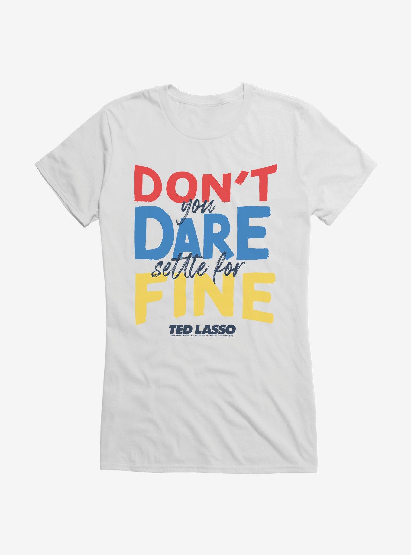 Ted Lasso Don't You Dare Girls T-Shirt, , hi-res