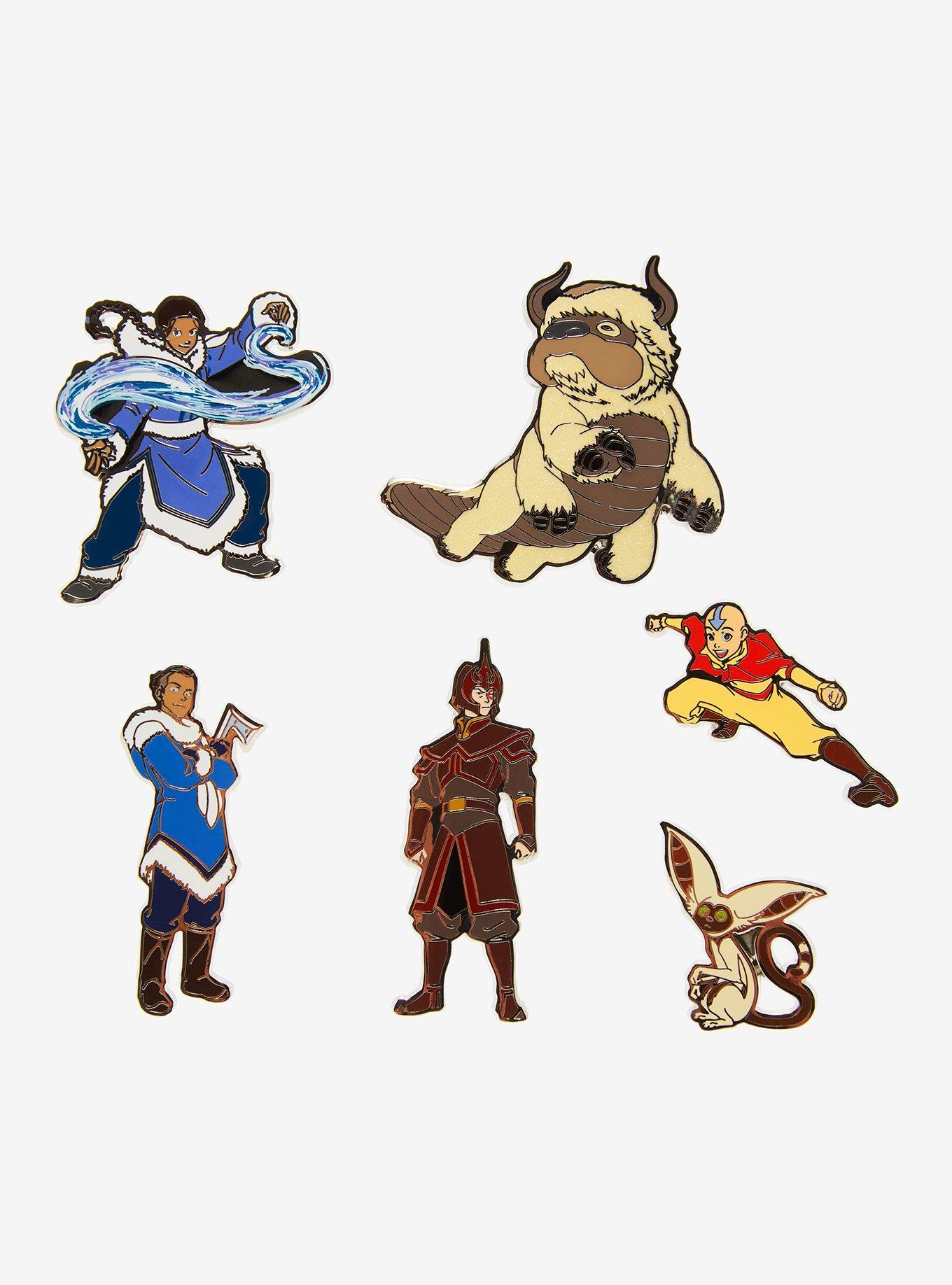 Loungefly Avatar: The Last Airbender Character Blind Box Enamel Pin, , hi-res