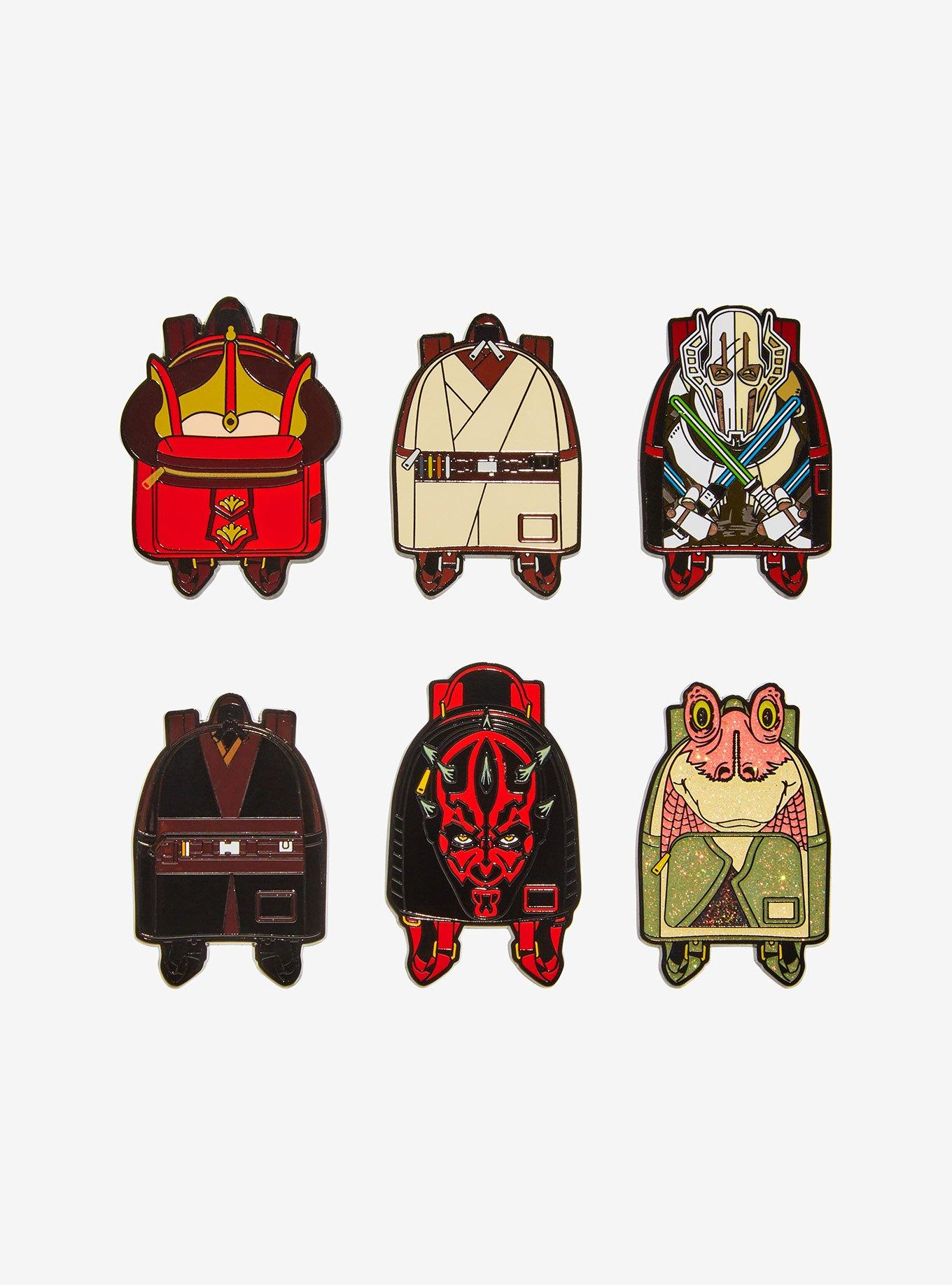 Loungefly Star Wars: Episode 1 The Phantom Menace Backpacks Blind Box Enamel Pin, , hi-res view 1
