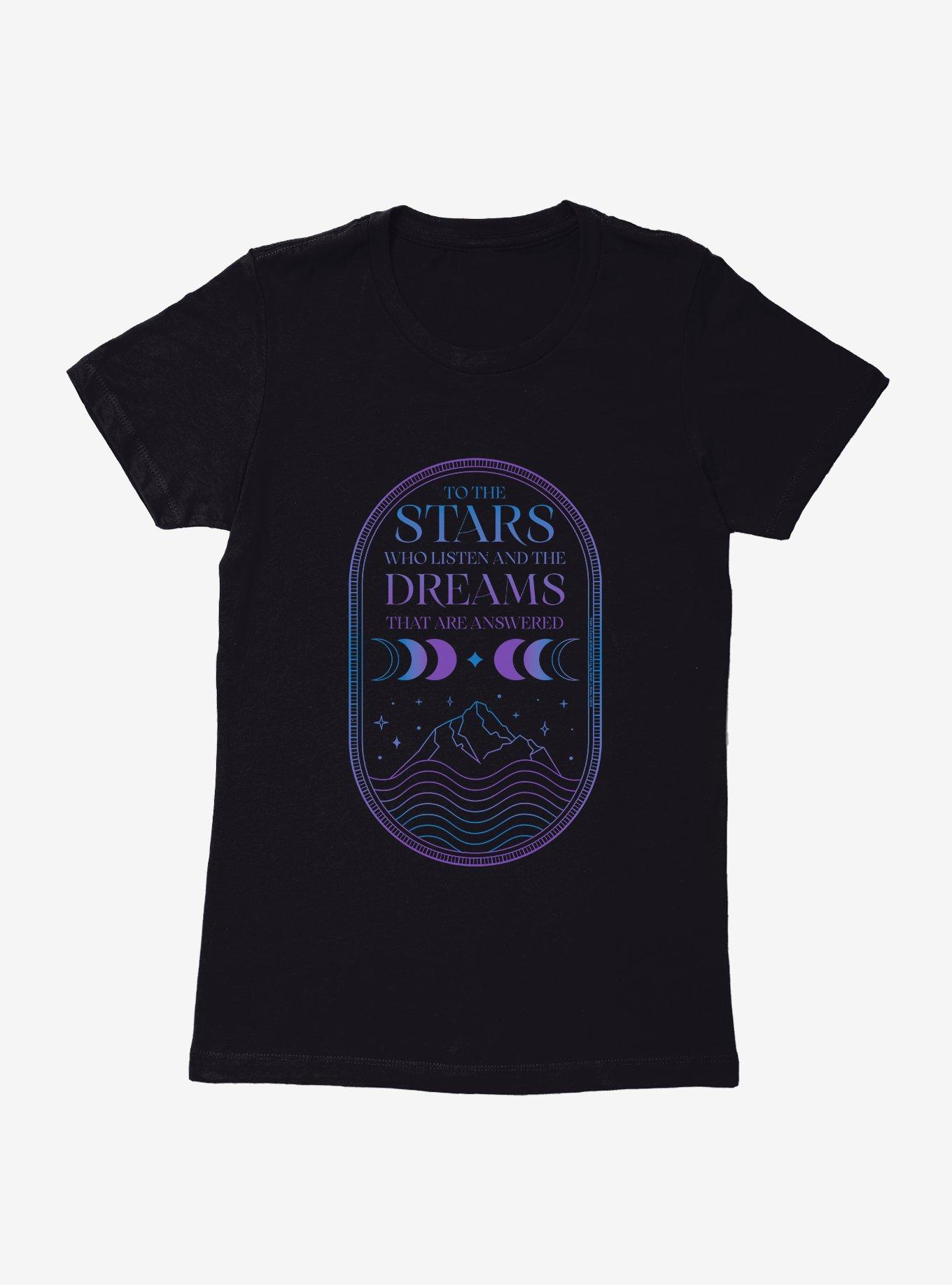 A Court Of Mist & Fury Stars And Dreams Womens T-Shirt, , hi-res