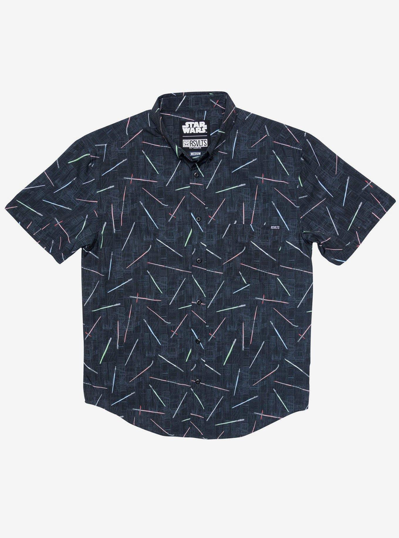 RSVLTS Star Wars A Cut Above The Ordinary KUNUFLEX Short Sleeve Shirt, BLACK, hi-res