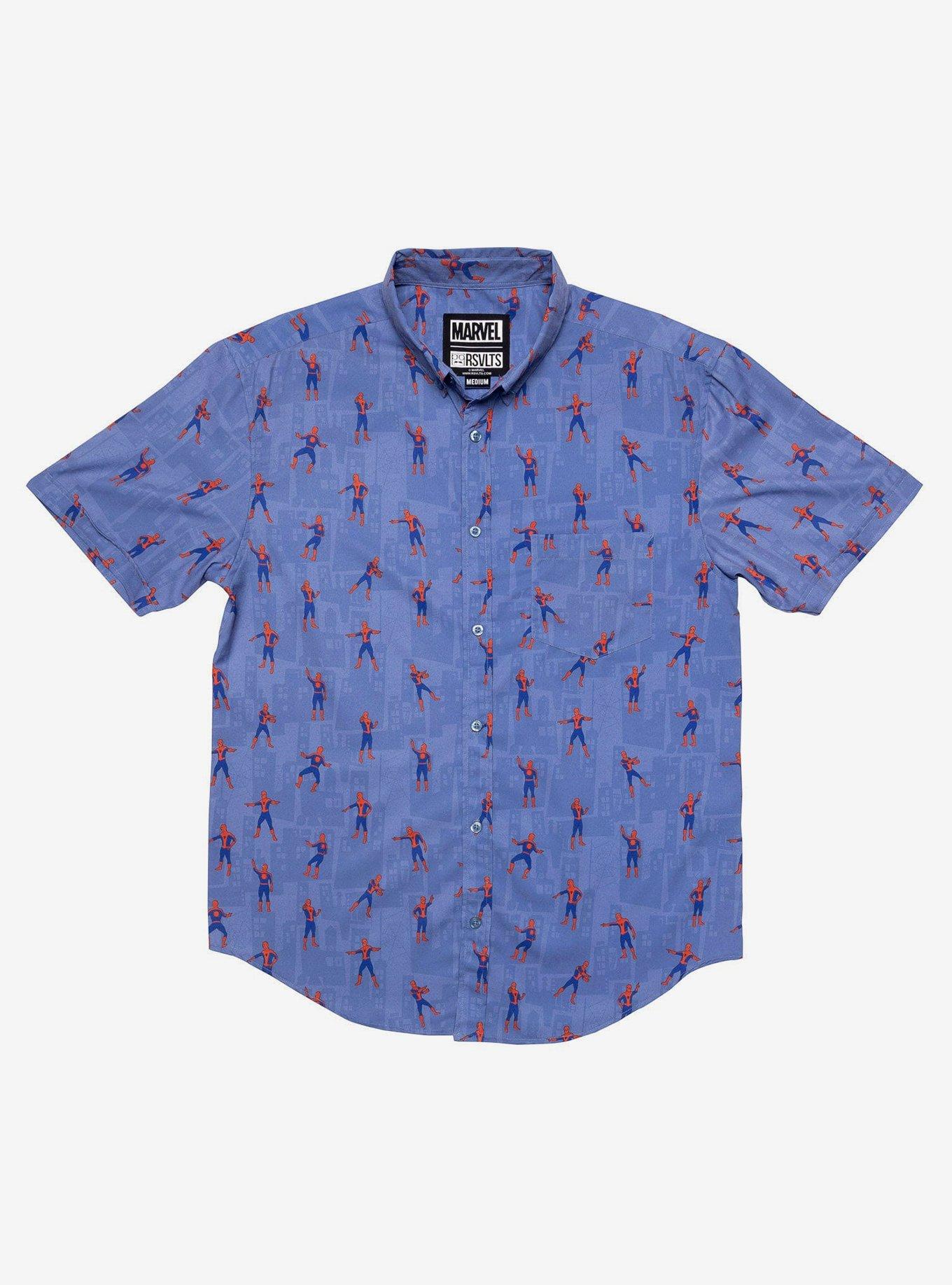RSVLTS Marvel Spider-Man The Meme KUNUFLEX Short Sleeve Shirt, , hi-res