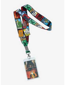 Loungefly Star Wars Revenge Of The Sith Lanyard With Pins, , hi-res
