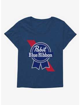Pabst Blue Ribbon Beer Logo Girls T-Shirt Plus Size, , hi-res