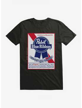 Pabst Blue Ribbon Established 1844 Original Logo T-Shirt, , hi-res
