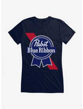Pabst Blue Ribbon Beer Logo Girls T-Shirt, , hi-res