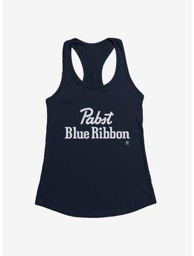 Pabst Blue Ribbon White Logo Girls Tank, , hi-res