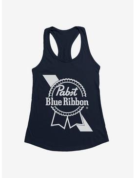 Pabst Blue Ribbon White Ribbon Logo Girls Tank, , hi-res