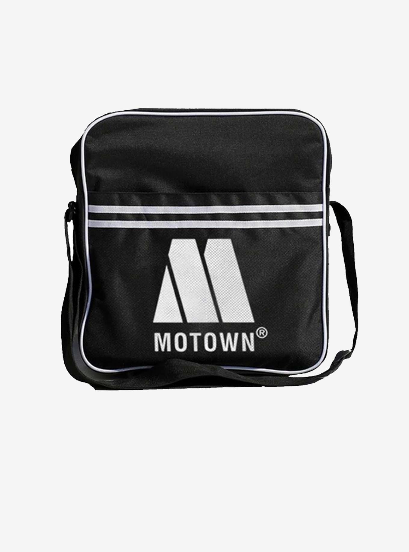 Rocksax Motown Records Zip Top Record Crossbody Messenger Bag, , hi-res
