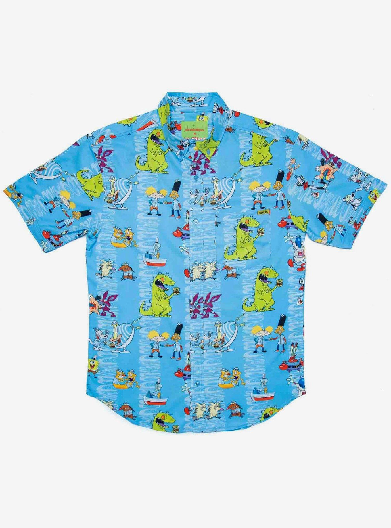 RSVLTS Home of the Good Burger KUNUFLEX Short Sleeve Shirt, BLUE, hi-res