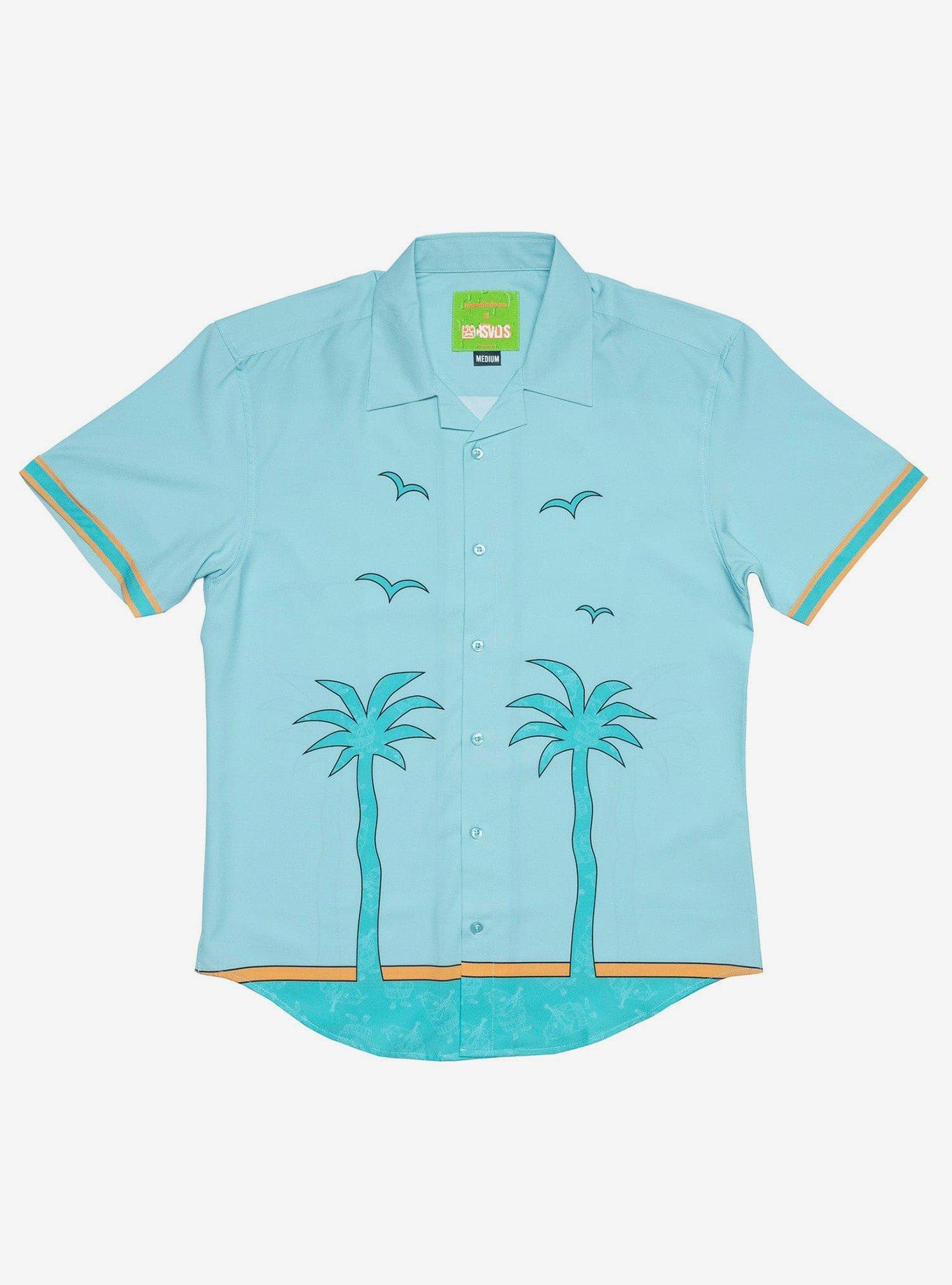 RSVLTS Rocket Power The Uncle Tito Camp Collar KUNUFLEX Short Sleeve Shirt, BLUE, hi-res