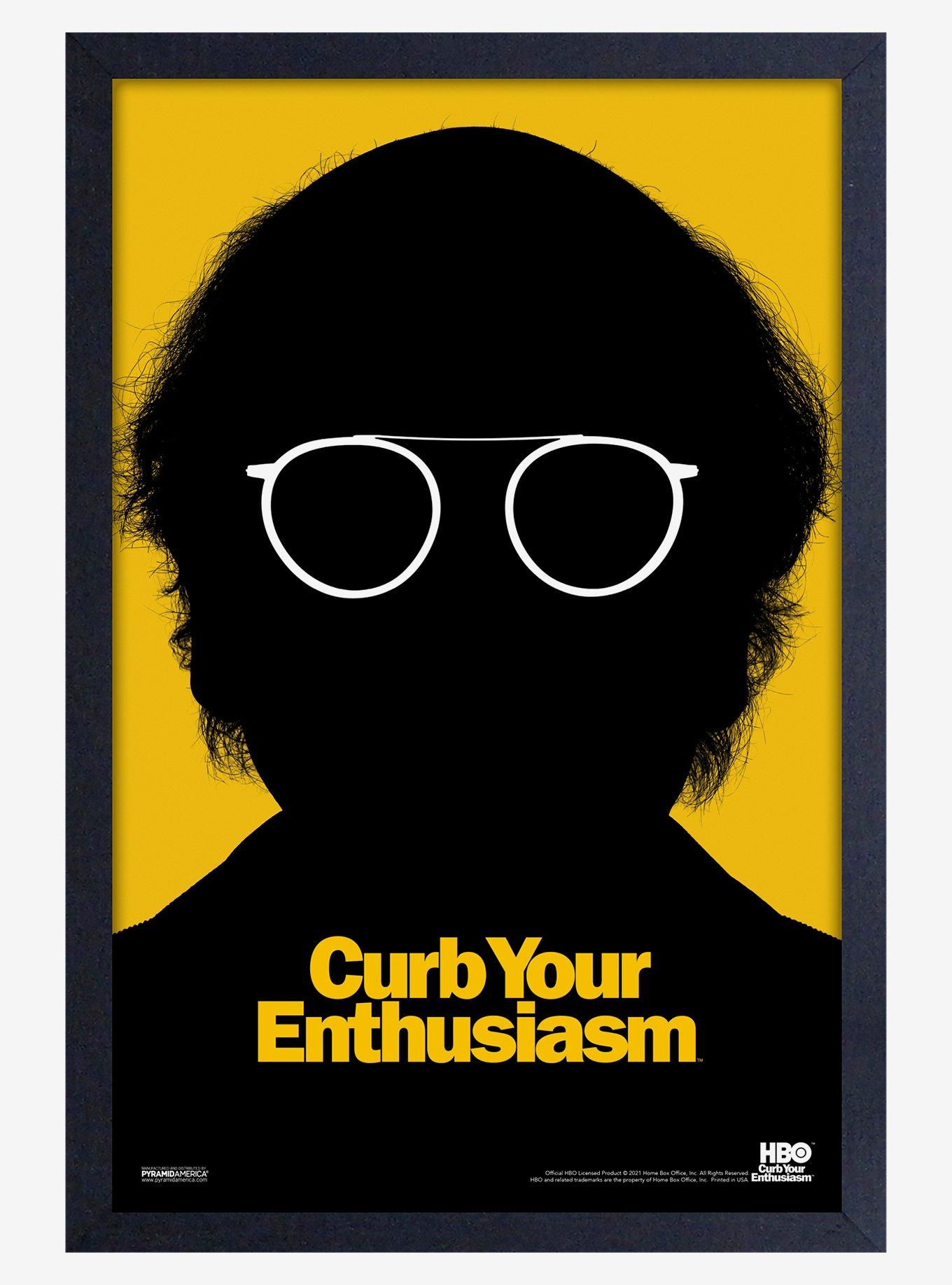 Curb Your Enthusiasm Oy Framed Wood Poster, , hi-res