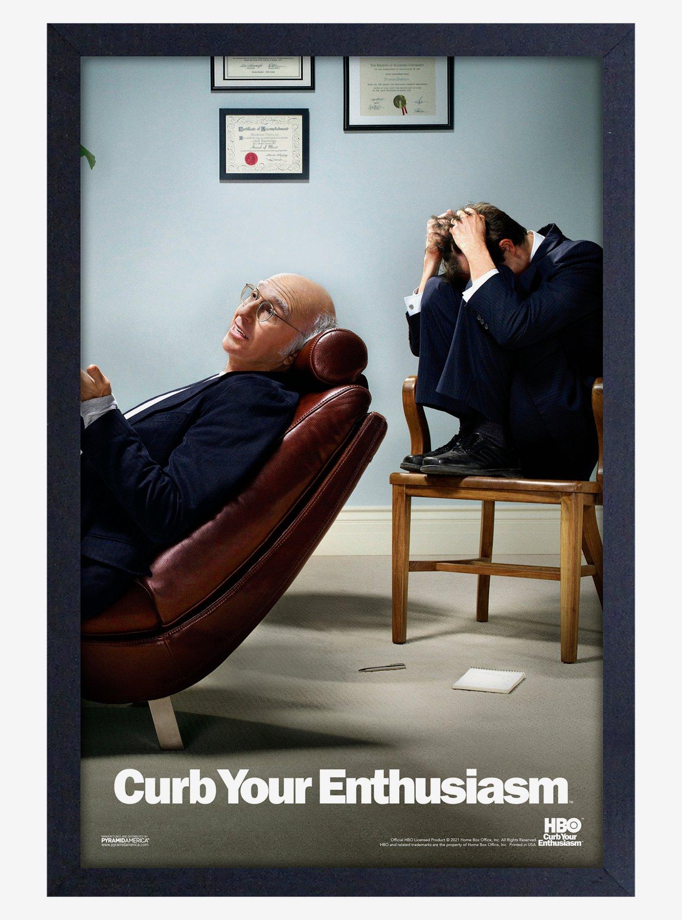 Curb Your Enthusiasm Therapy Framed Wood Poster, , hi-res