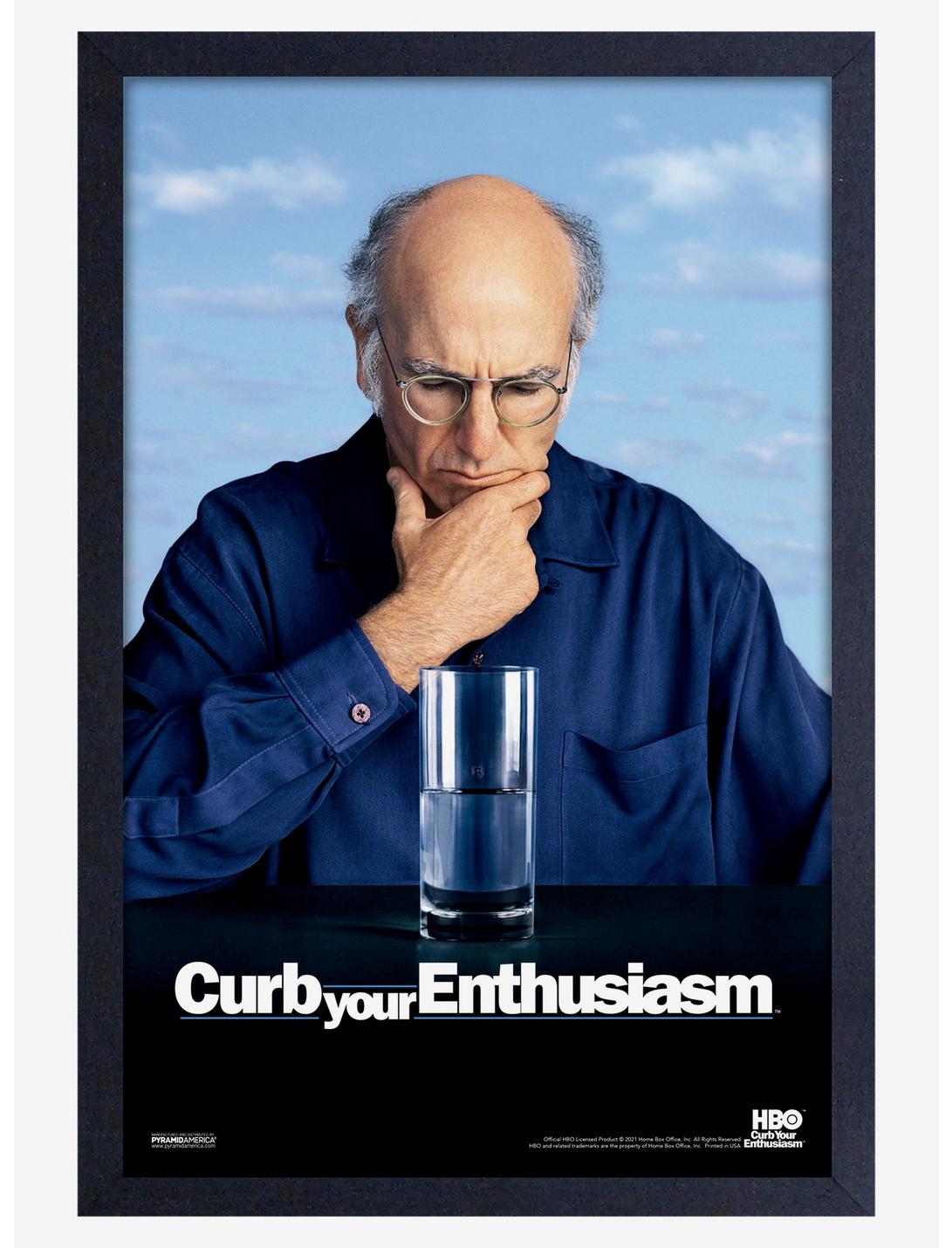Curb Your Enthusiasm Water Framed Wood Poster, , hi-res