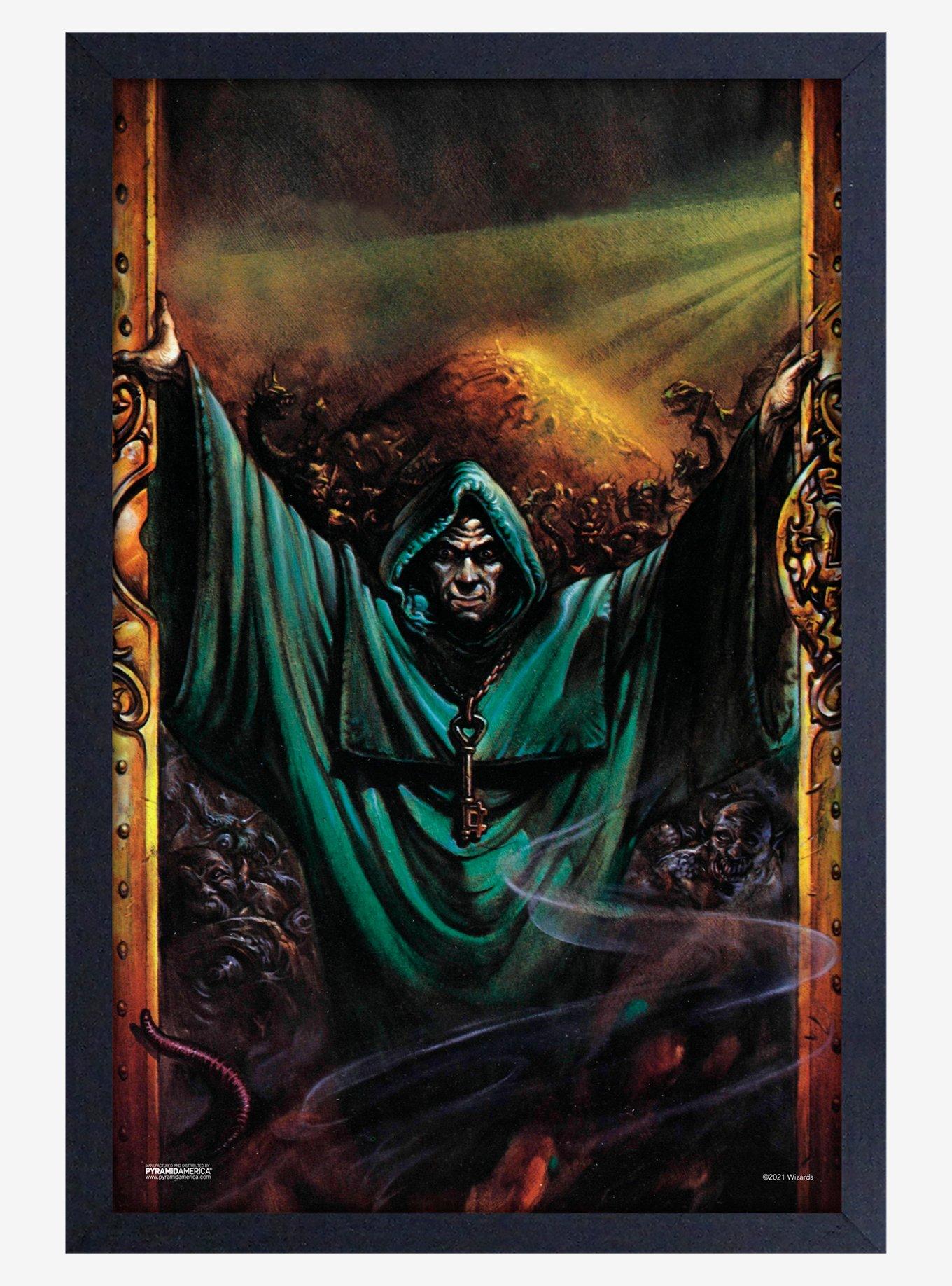 Dungeons & Dragons Easley Framed Wood Poster, , hi-res