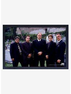 The Sopranos Group Framed Wood Poster, , hi-res