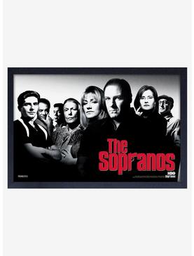 The Sopranos Logo Framed Wood Poster, , hi-res