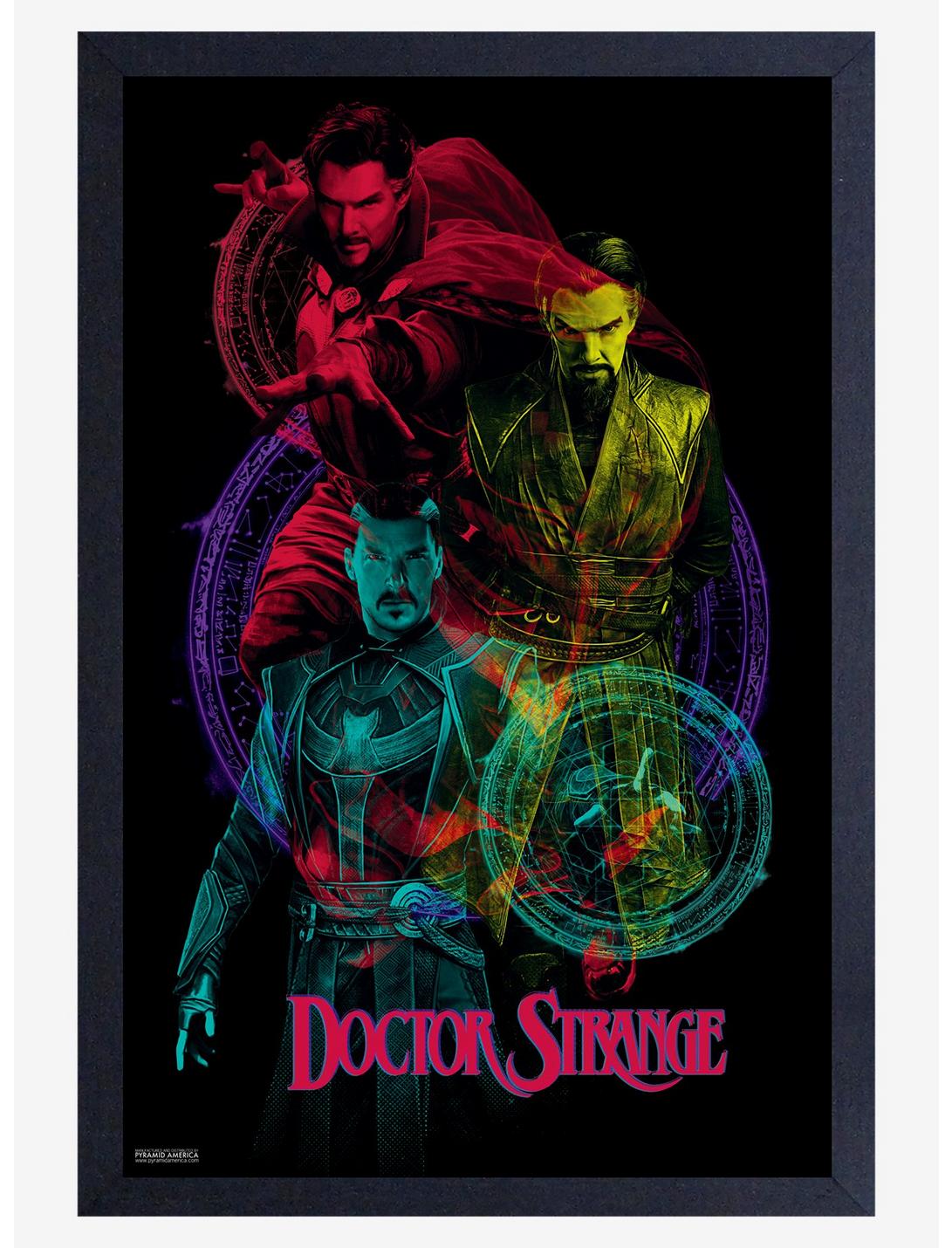 Marvel Dr. Strange 2 Multiverse Of Madness Stranges Framed Wood Poster, , hi-res
