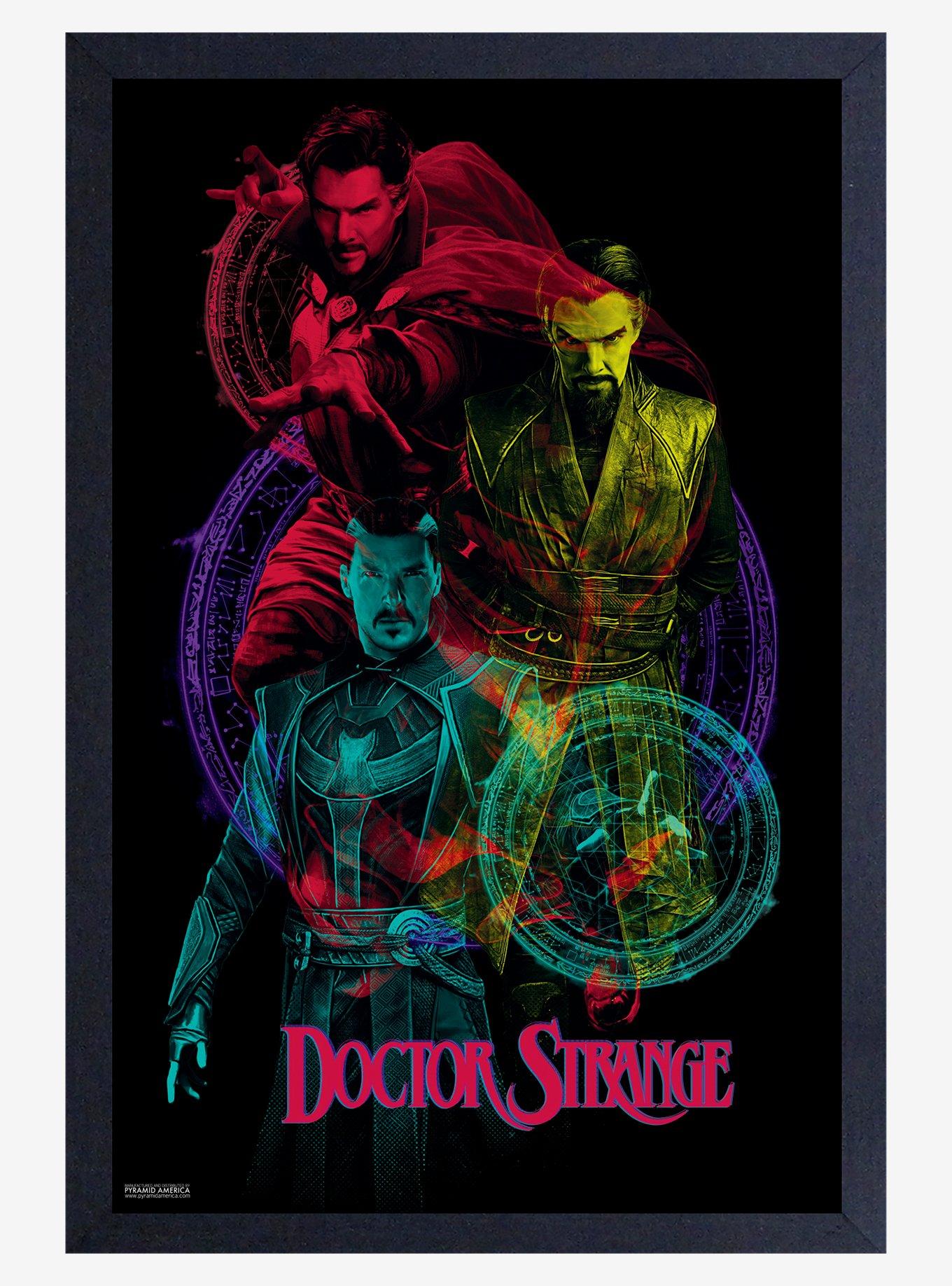 Marvel Dr. Strange 2 Multiverse Of Madness Stranges Framed Wood Poster, , hi-res