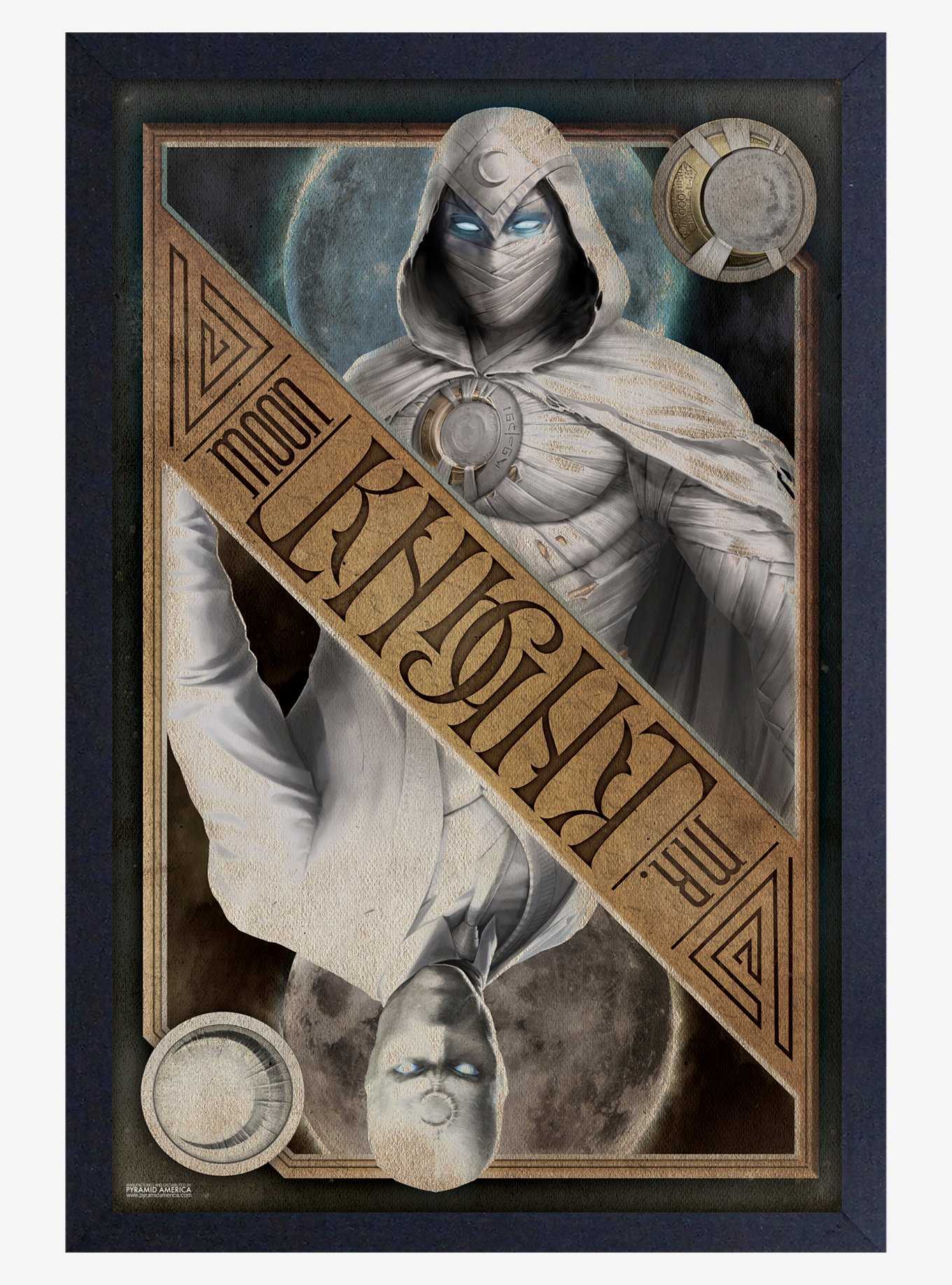 Marvel Moon Knight Flipped Framed Wood Poster, , hi-res