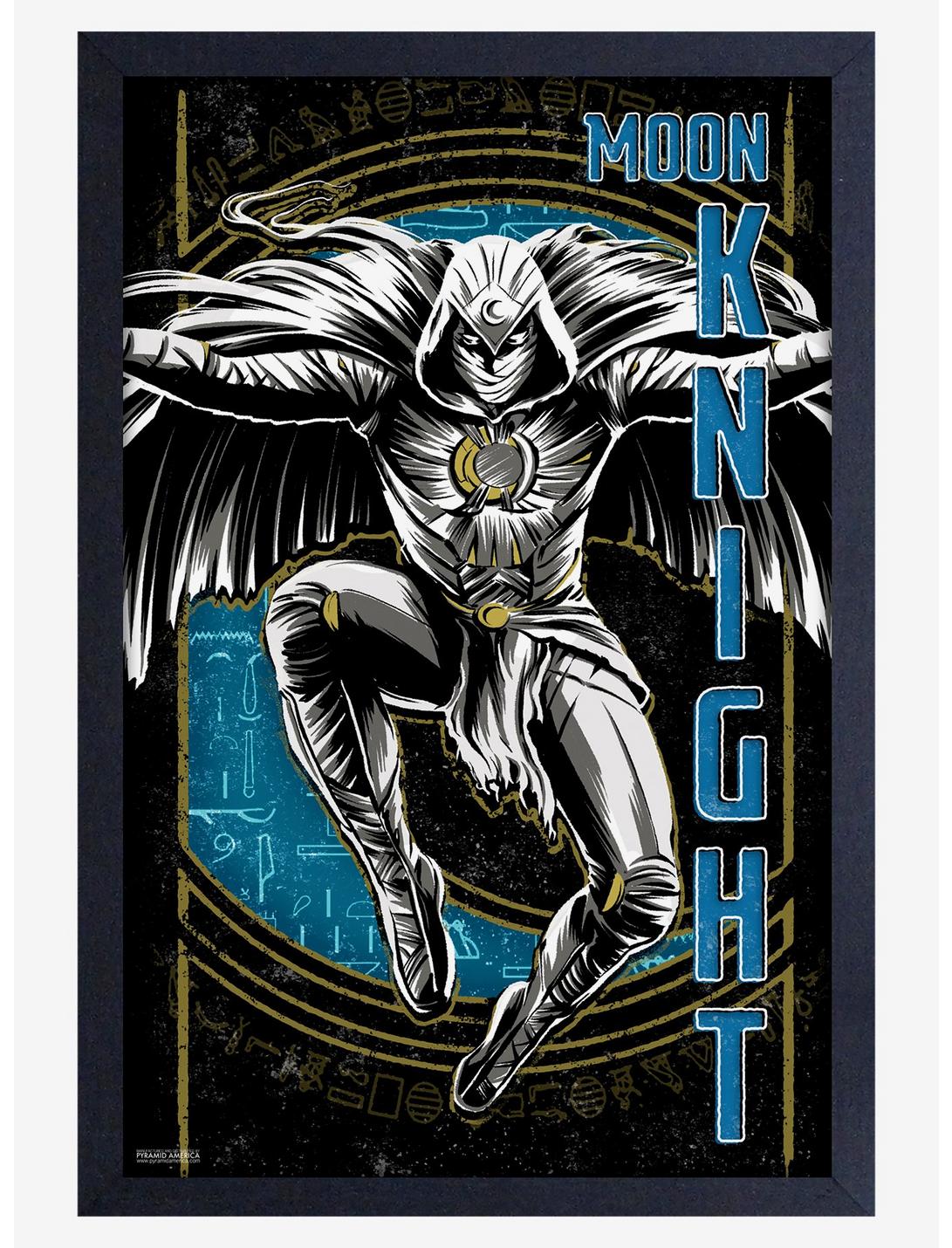 Marvel Moon Knight Lunge Framed Wood Poster, , hi-res