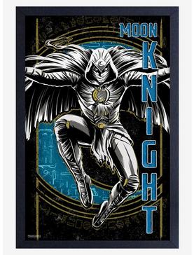 Marvel Moon Knight Lunge Framed Wood Poster, , hi-res