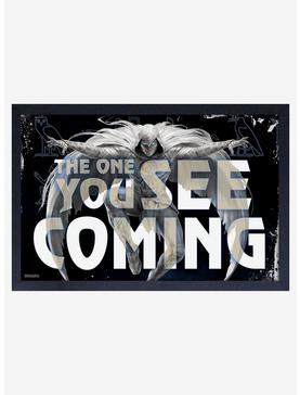 Marvel Moon Knight See Me Coming Framed Wood Poster, , hi-res