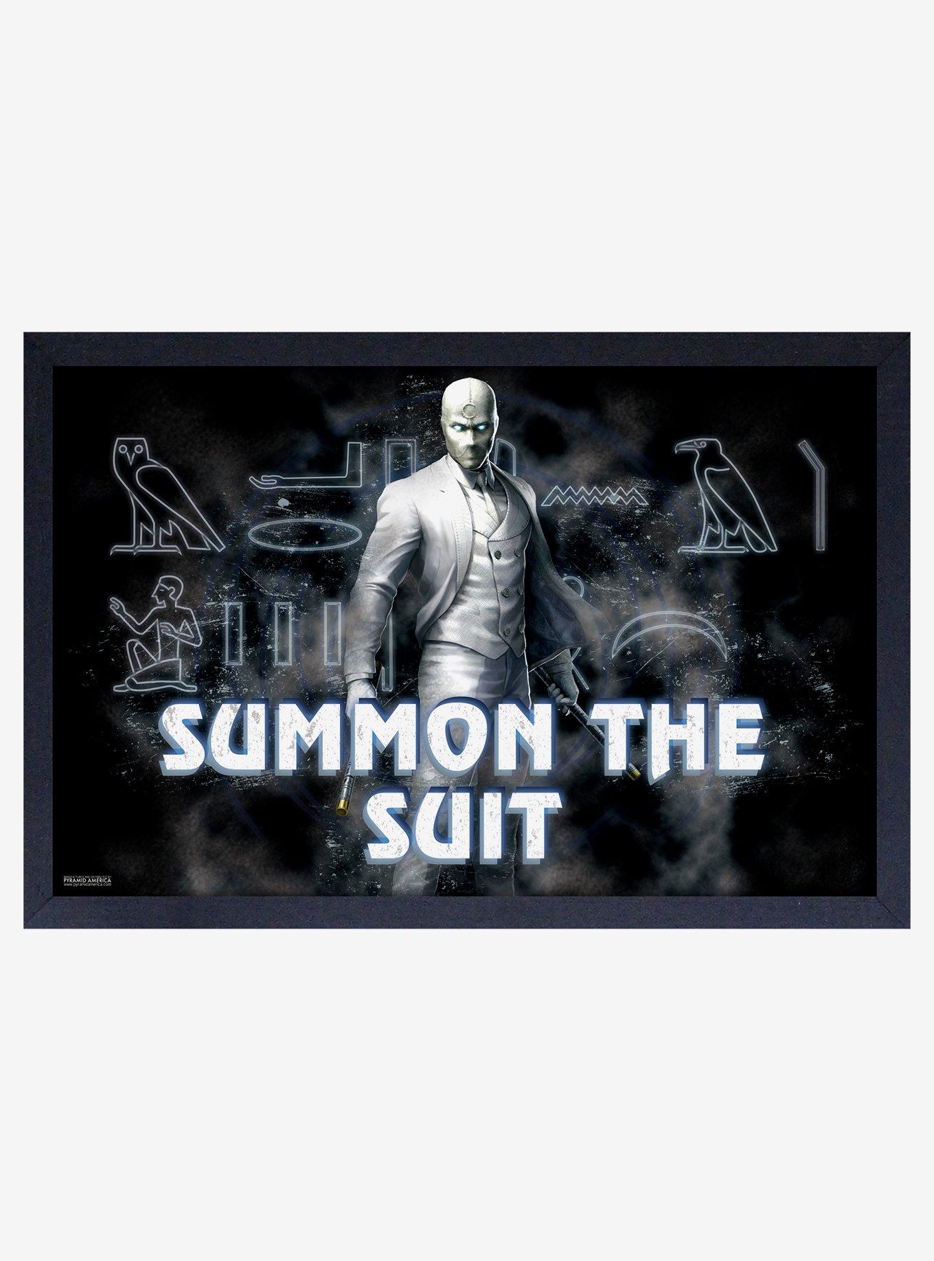 Marvel Moon Knight Summon Framed Wood Poster, , hi-res