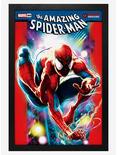 Marvel Spider-Man 60Th Ann Neon Framed Wood Poster, , hi-res