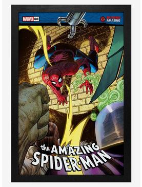 Marvel Spider-Man 60Th Ann Villains Framed Wood Poster, , hi-res