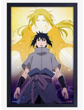 Naruto Shippuden Sasuke Clear Framed Wood Poster, , hi-res