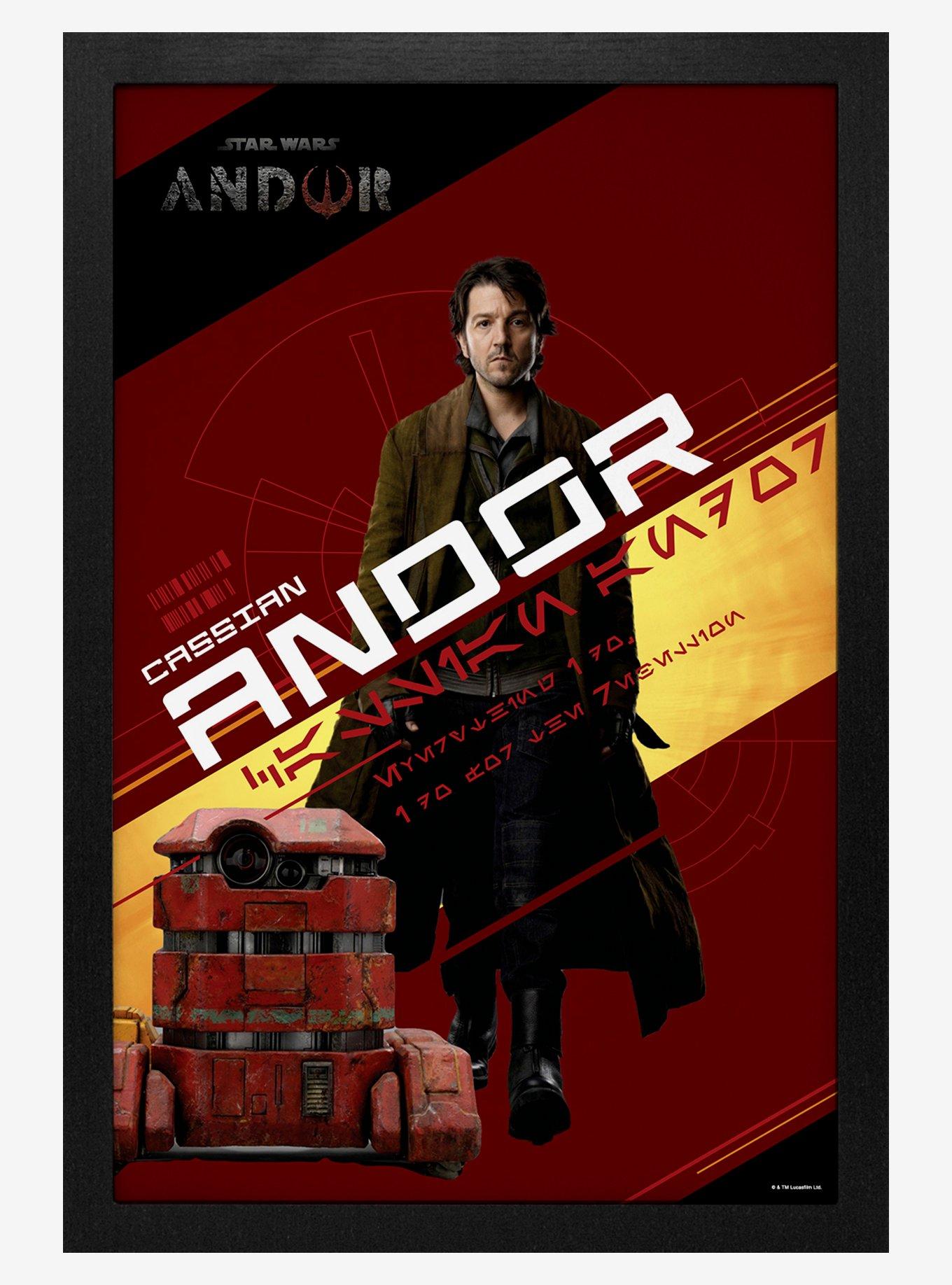 Star Wars Andor Andor Duo Framed Wood Poster | BoxLunch