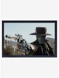 Star Wars Boba Fett Cad Bane Gun Framed Wood Poster, , hi-res
