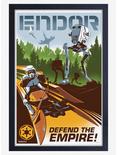 Star Wars Endor Framed Wood Poster, , hi-res