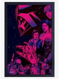 Star Wars Group Shot Framed Wood Poster, , hi-res