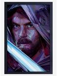 Star Wars Obi-Wan Brushed Framed Wood Poster, , hi-res