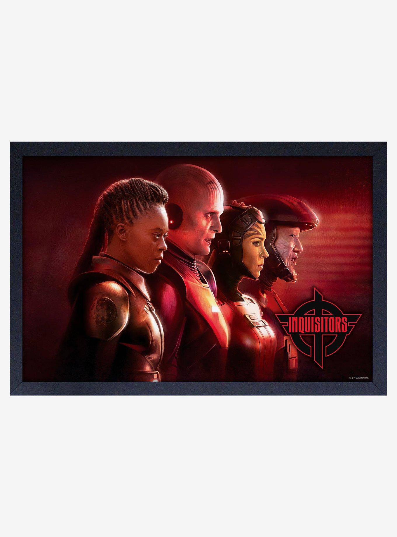 Star Wars Obi-Wan Inquisitors Framed Wood Poster, , hi-res