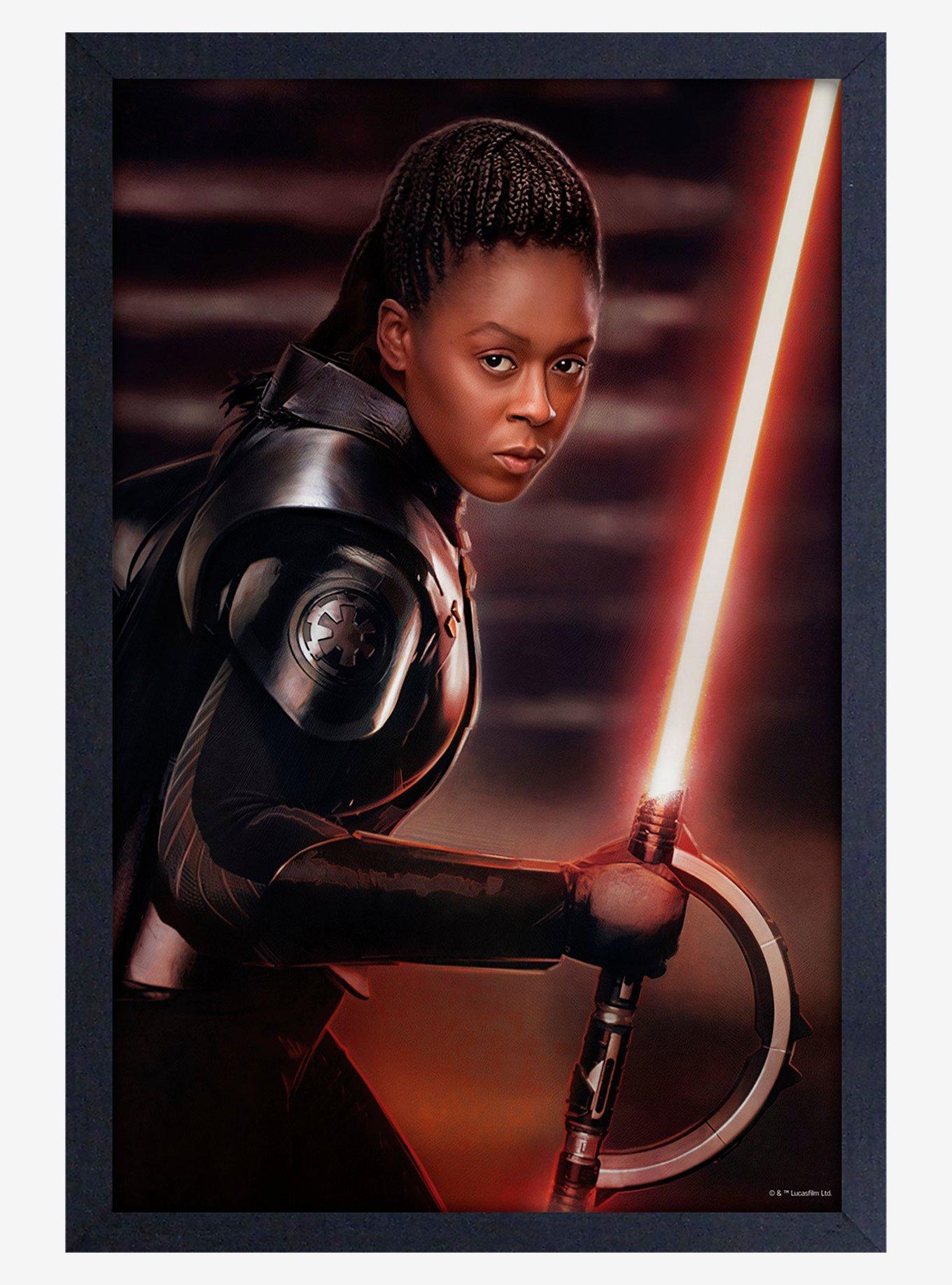 Star Wars Obi-Wan Reva Framed Wood Poster, , hi-res