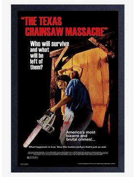 The Texas Chainsaw Massacre America's Most Brutal Framed Wood Poster, , hi-res