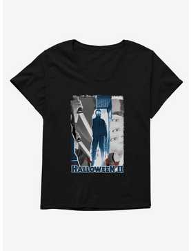 Halloween II Michael Myers Slasher Panels Womens T-Shirt Plus Size, , hi-res