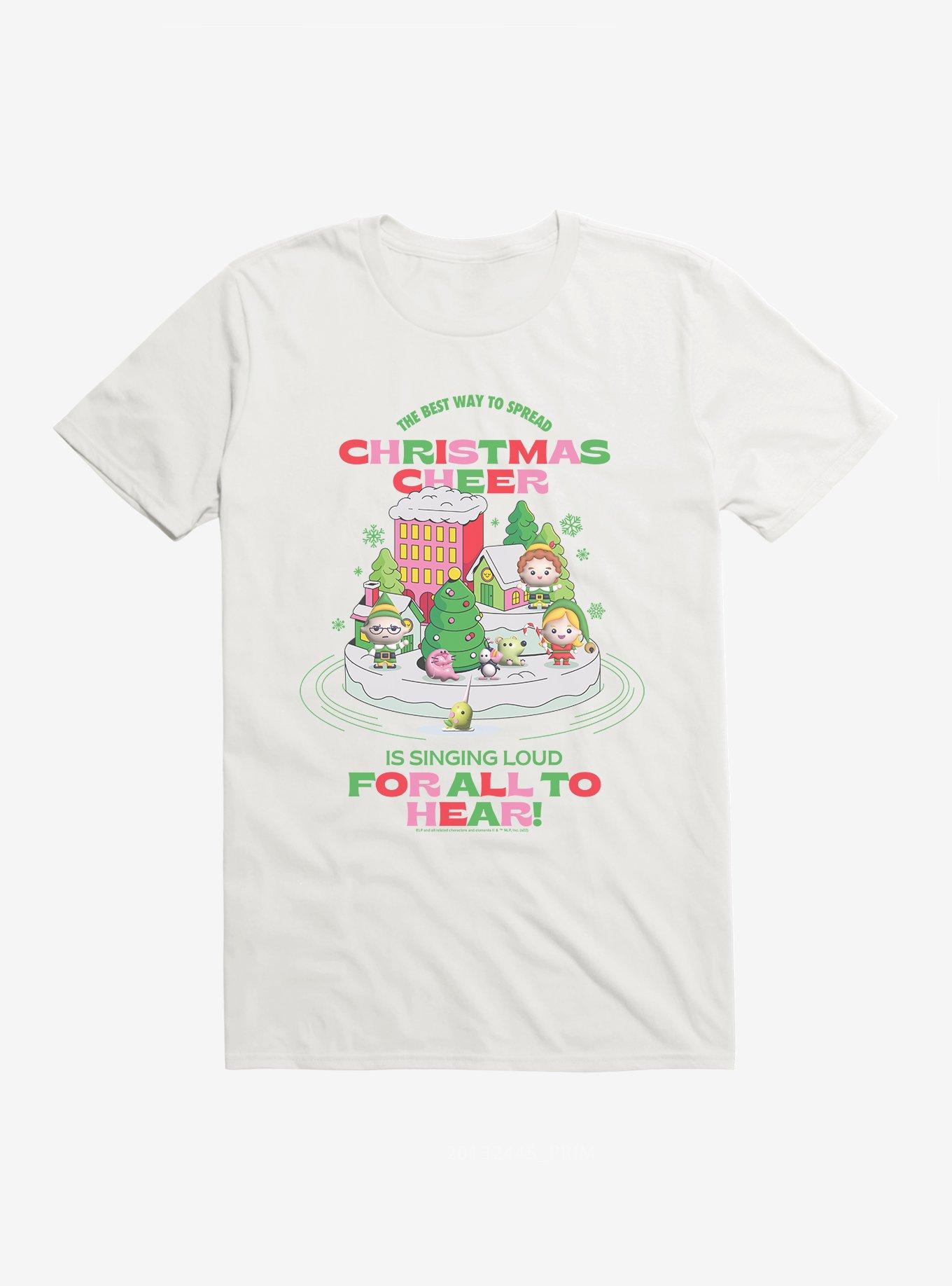 THRDLESS Elf Christmas Cheer T-Shirt