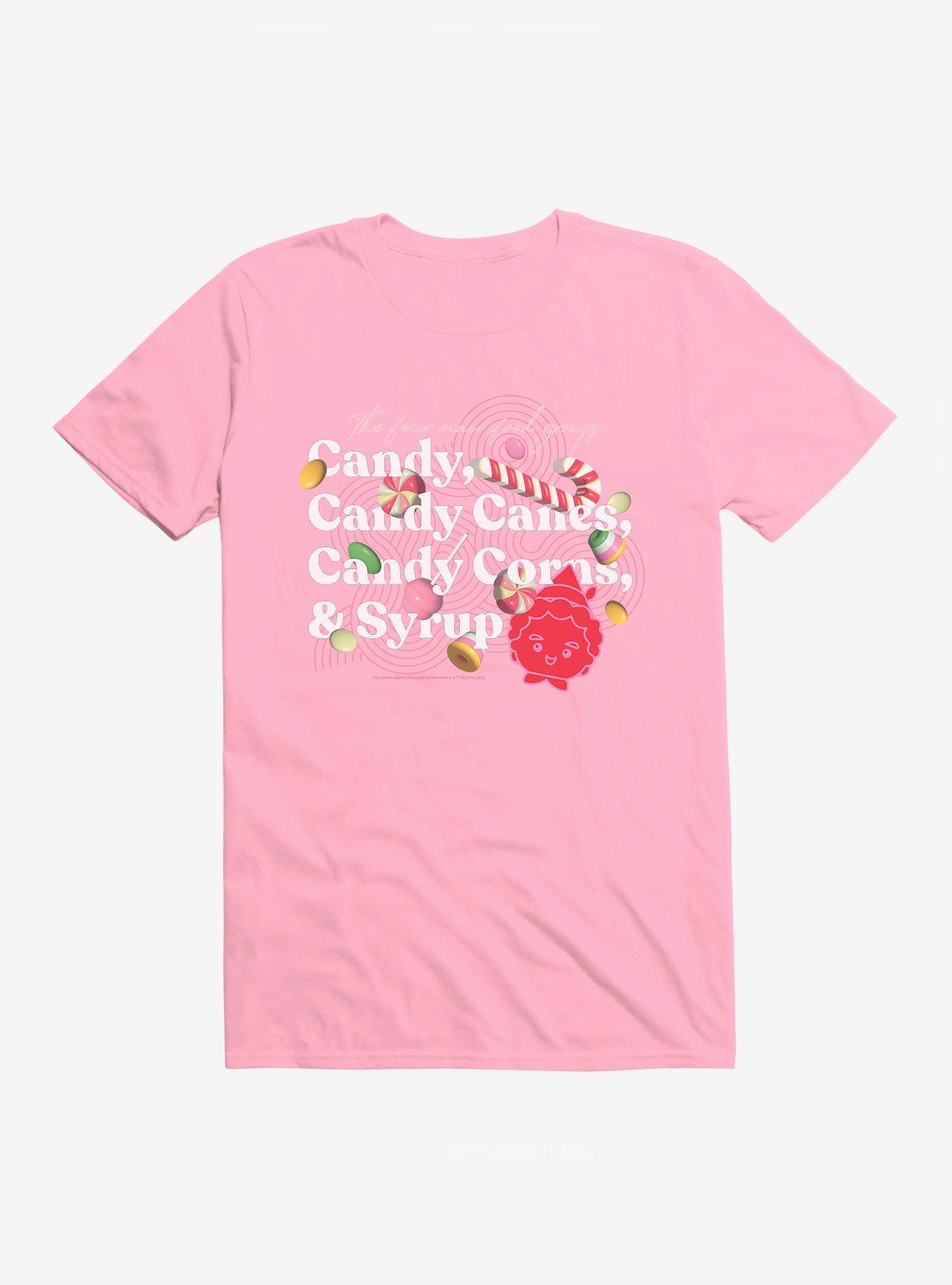 THRDLESS Elf Four Food Groups T-Shirt