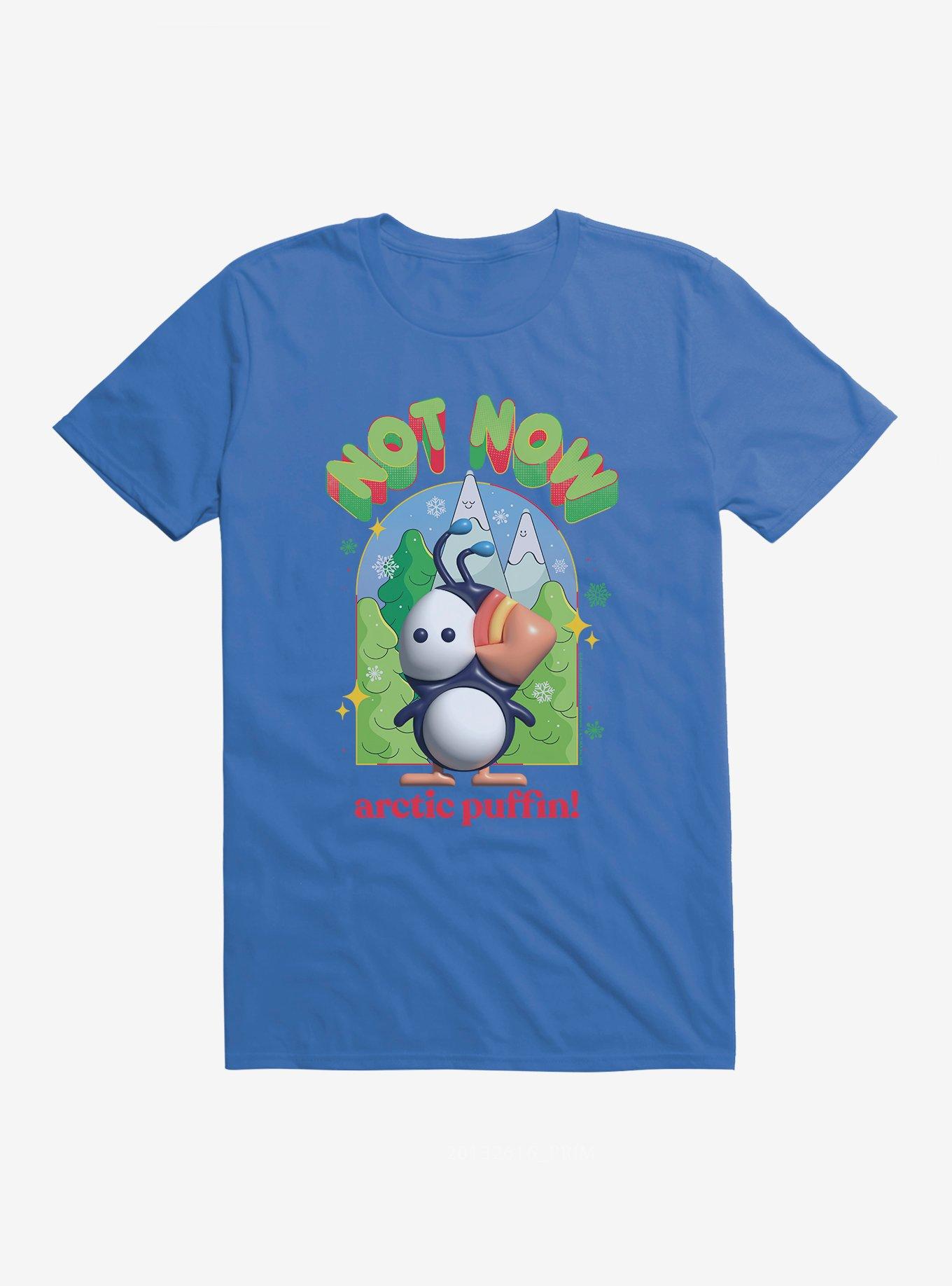 THRDLESS Elf Not Now Arctic Puffin T-Shirt