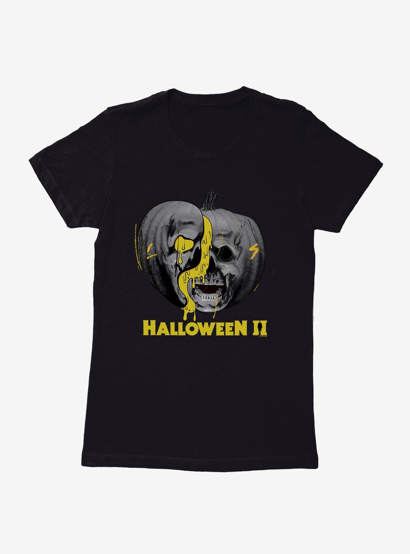Halloween II Pumpkin Title Logo Womens T-Shirt, , hi-res