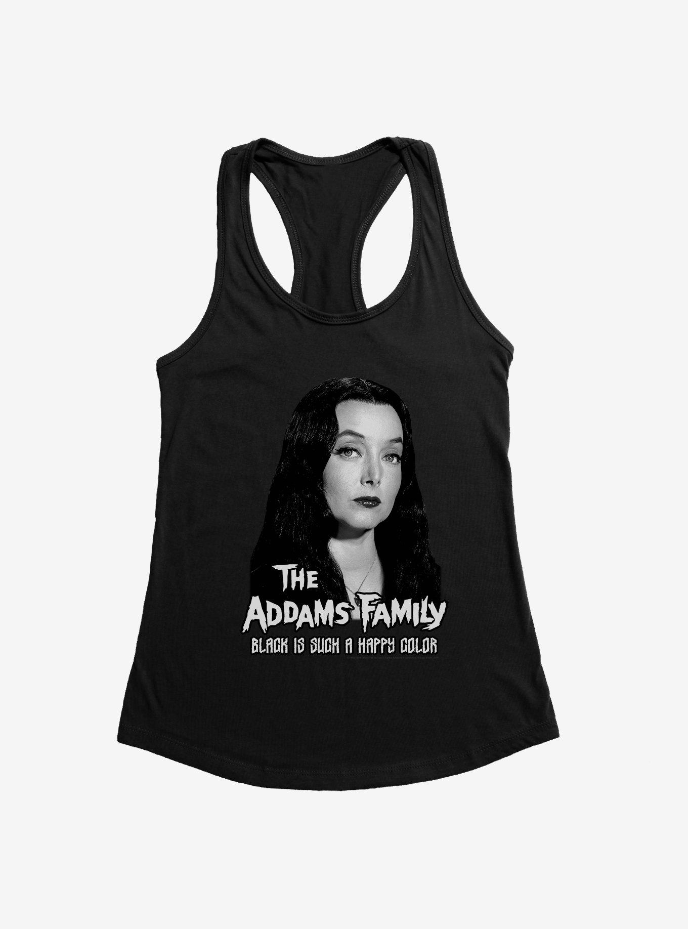 The Addams Family Morticia Addams Girls Tank, BLACK, hi-res