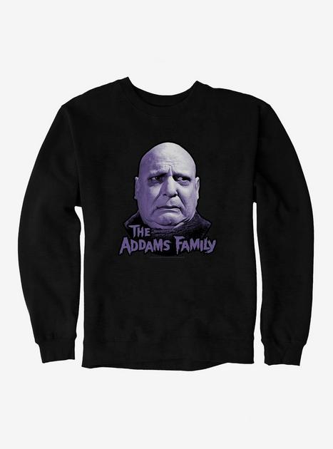 The Addams Family Uncle Fester Sweatshirt BLACK Hot Topic