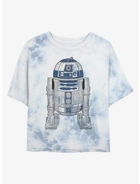 Star Wars Decorative R2D2 Tie-Dye Womens Crop T-Shirt, , hi-res