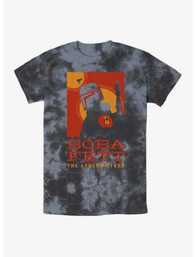 Star Wars Boba Fett Poster Tie-Dye T-Shirt, , hi-res
